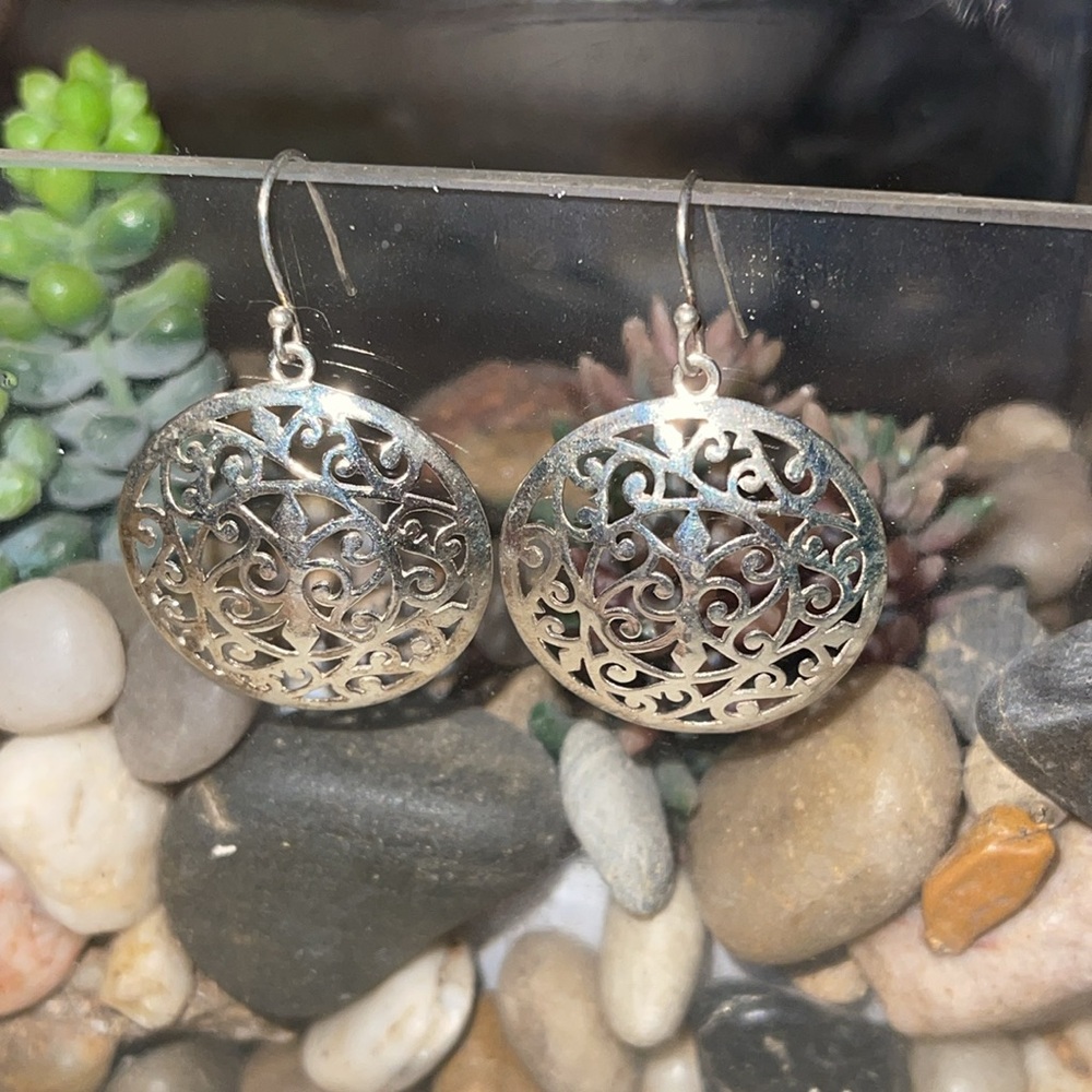 Sterling Silver Dangle Earrings